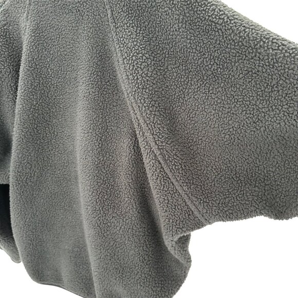 Fp Movement Womens Black Hit The Slopes Cropped Snap Sherpa Fleece Jacket M - Picture 7 of 12